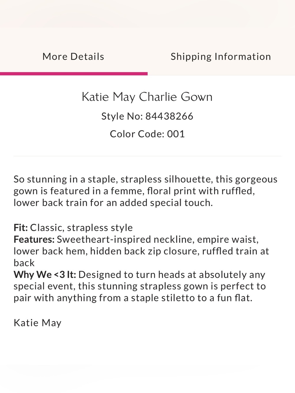 Free People x Katie May Charlie Gown - Picture 3 of 8
